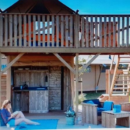 Tente Cabane Du Camping Hautoreille Bannes  Екстериор снимка